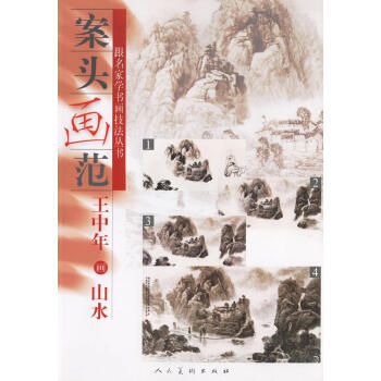案頭畫范王中年畫山水 案頭畫范王中年畫山水
