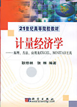 計量經(jīng)濟學:原理、方法、應用及EXCEL、MINITAB工具 計量經(jīng)濟學:原理、方法、應用及EXCEL、MINITAB工具