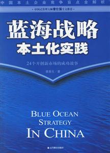 藍(lán)海戰(zhàn)略本土化實(shí)踐 藍(lán)海戰(zhàn)略本土化實(shí)踐