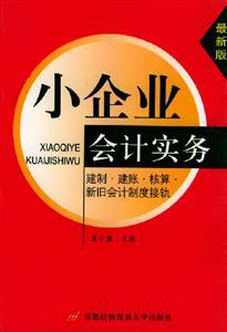 小企業會計實務建制建賬核算新舊會計制度接軌 小企業會計實務建制建賬核算新舊會計制度接軌