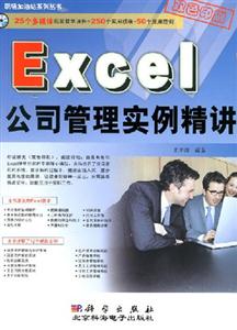 Excel公司管理實例精講 Excel公司管理實例精講
