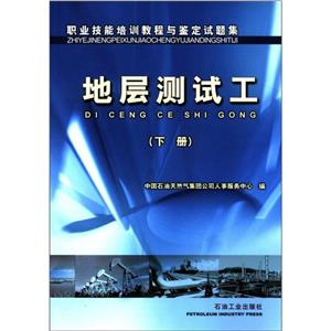 職業技能培訓教程與鑒定試題集:地層測試工:下冊 職業技能培訓教程與鑒定試題集:地層測試工:下冊